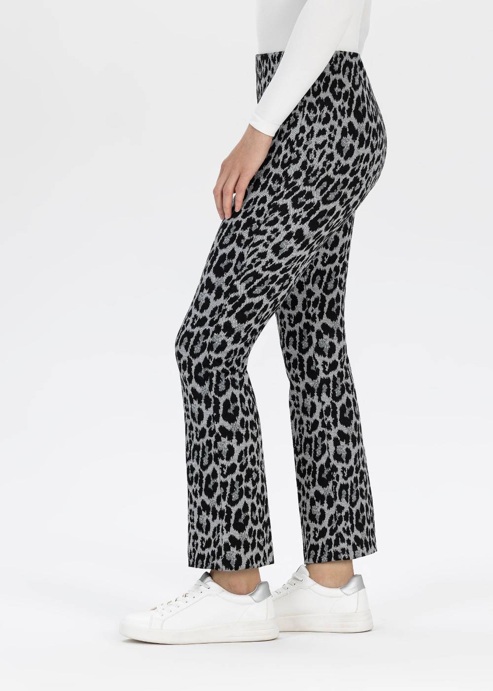 Stehmann 7/8-Hose Giselle Mit Leo Muster