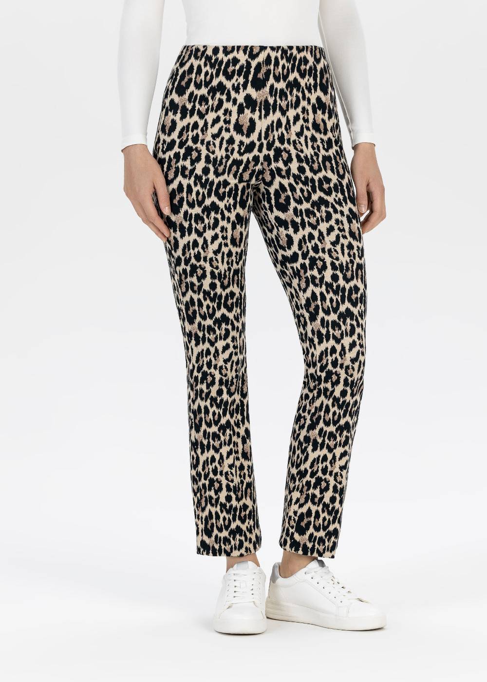 Stehmann 7/8-Hose Giselle mit Leo Muster