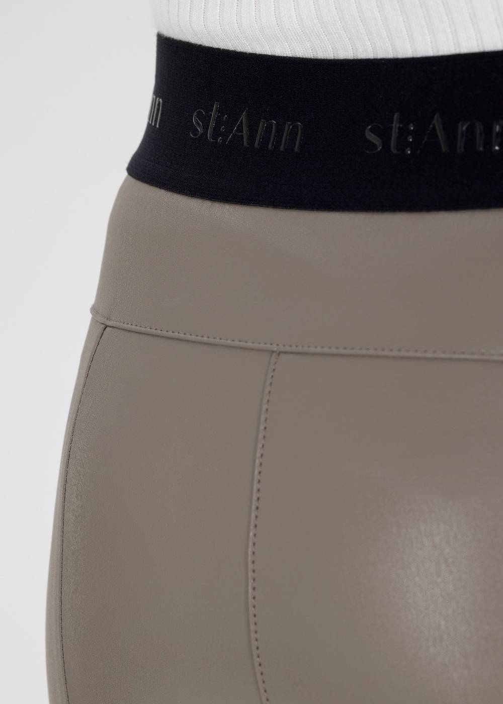 Stehmann 7/8-Hose Paulett In Lederoptik