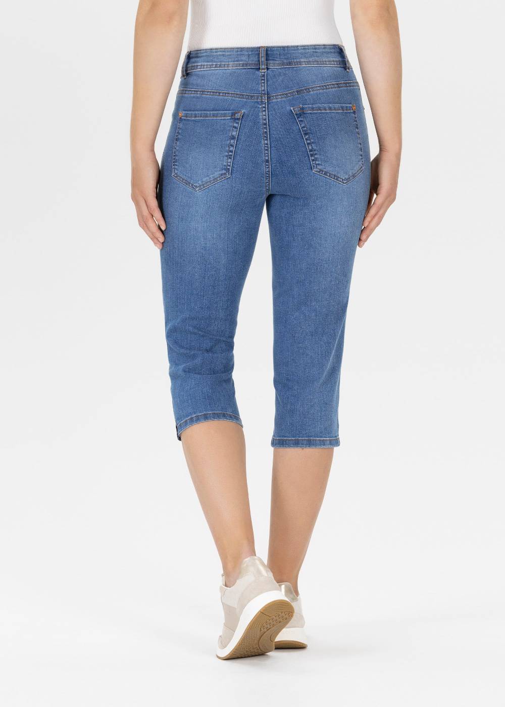 Stehmann Caprihose Mellina In Powerstretch-Denim