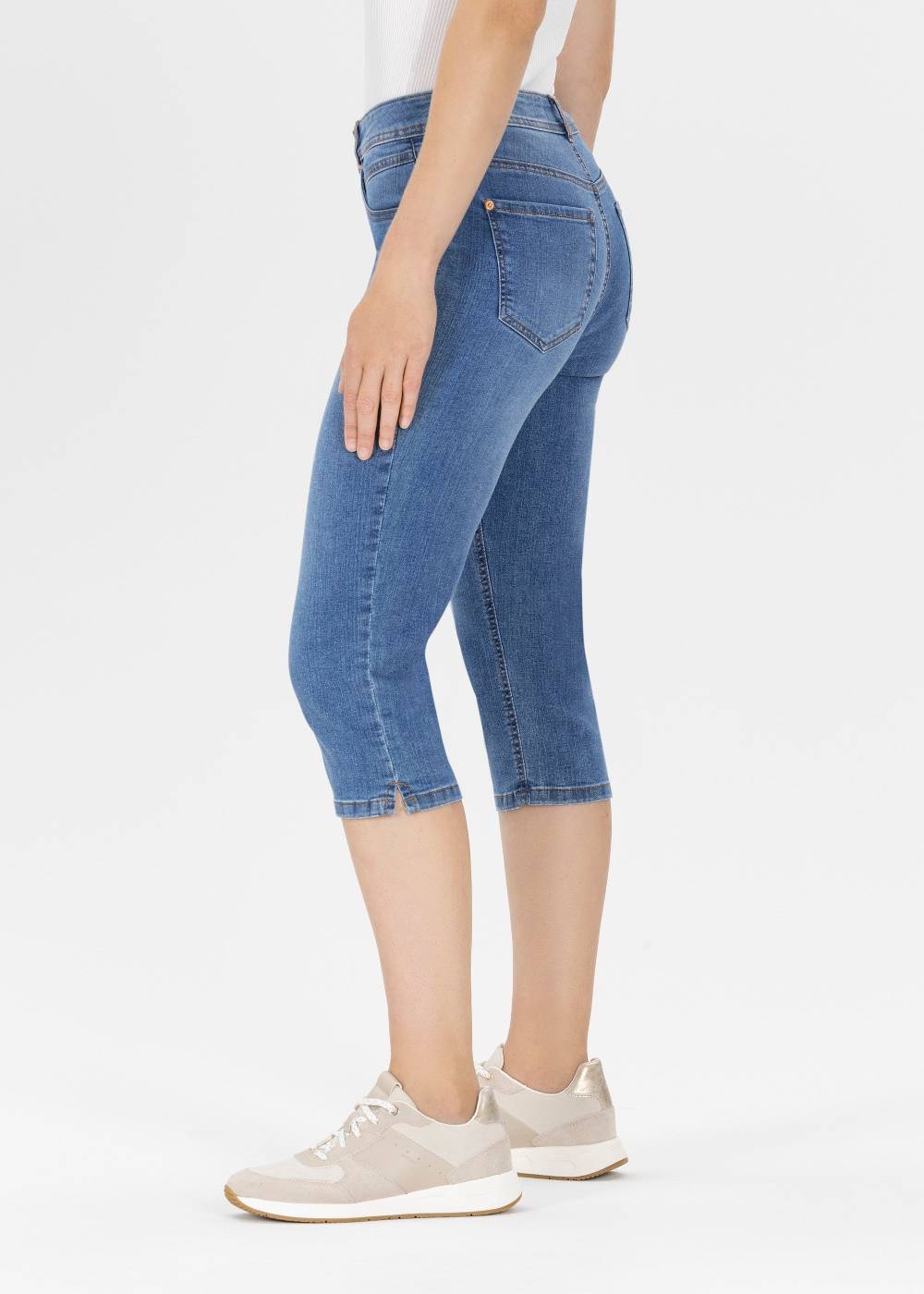 Stehmann Caprihose Mellina In Powerstretch-Denim