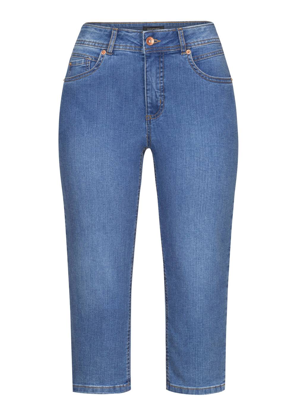 Stehmann Caprihose Mellina In Powerstretch-Denim