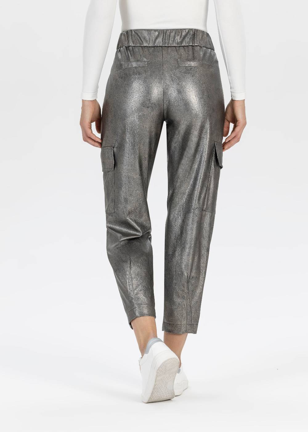 Stehmann Cargohose Rosalyn In Eco-Leather