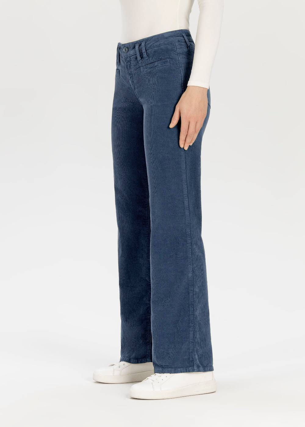 Stehmann Cordhose Paige Mit Weitem Bein