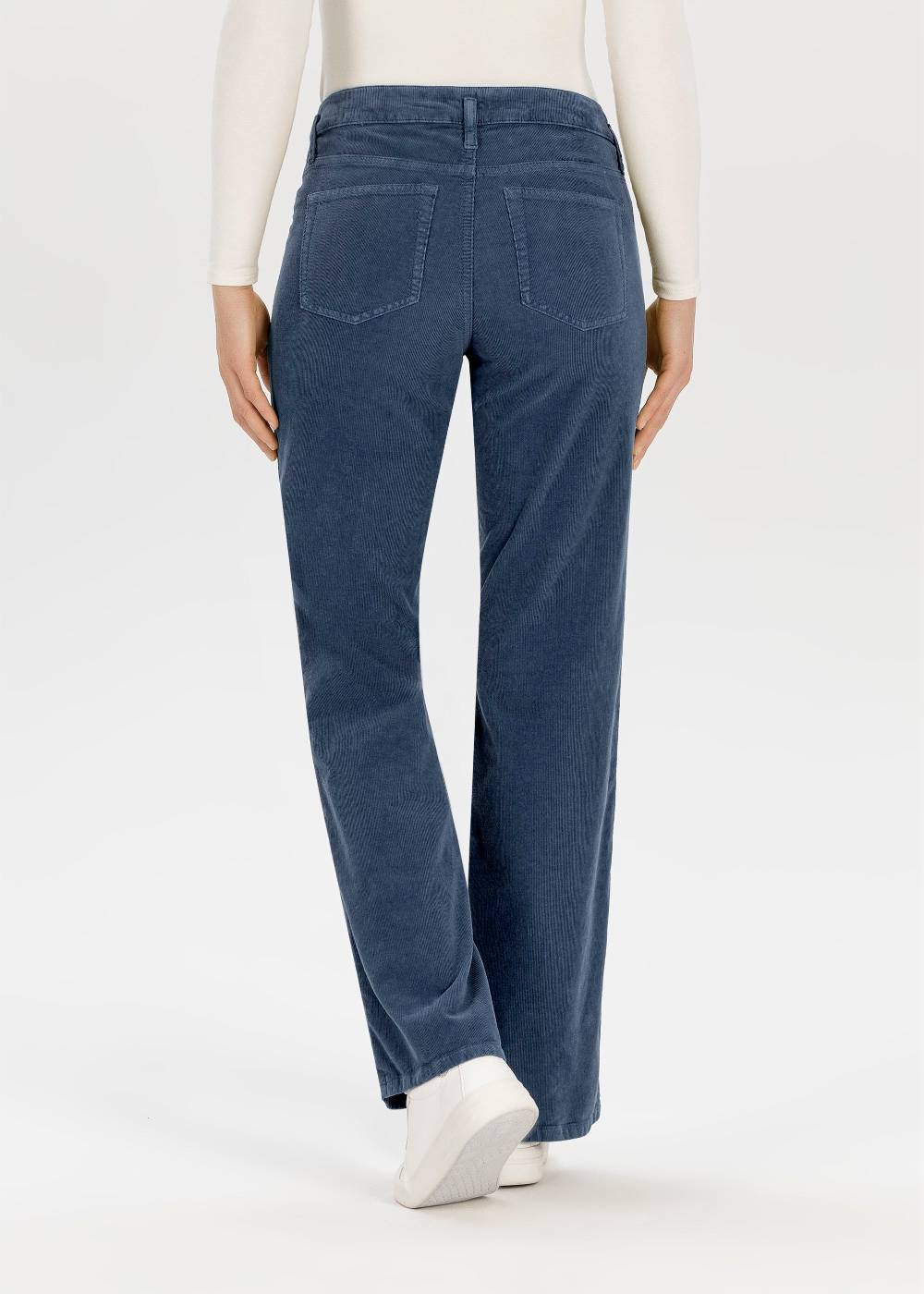 Stehmann Cordhose Paige Mit Weitem Bein