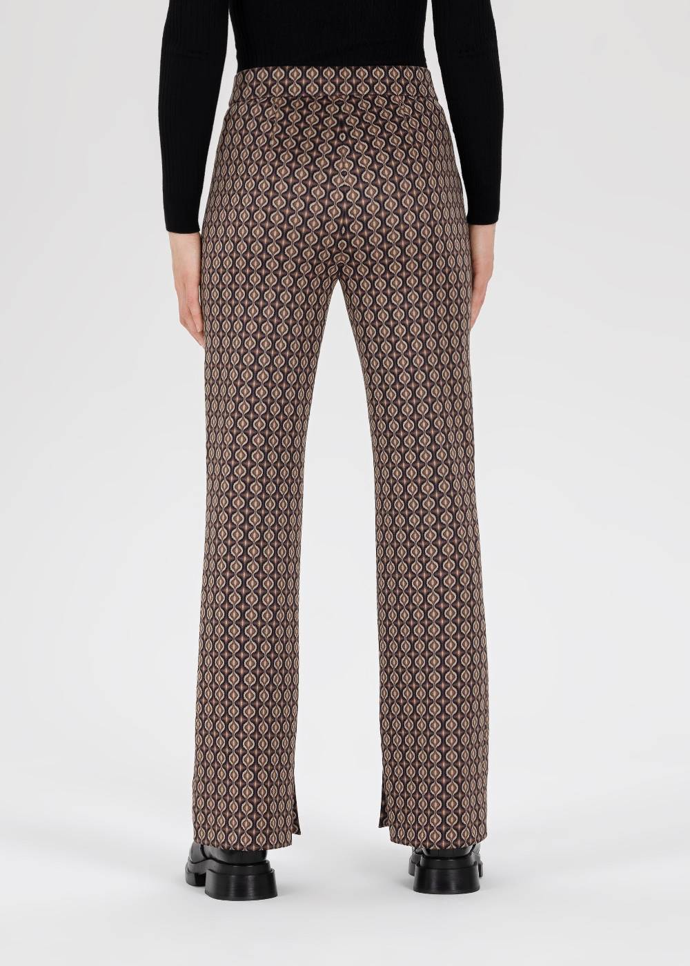 Stehmann Hose Hellena In Sixty Jersey Jacquard