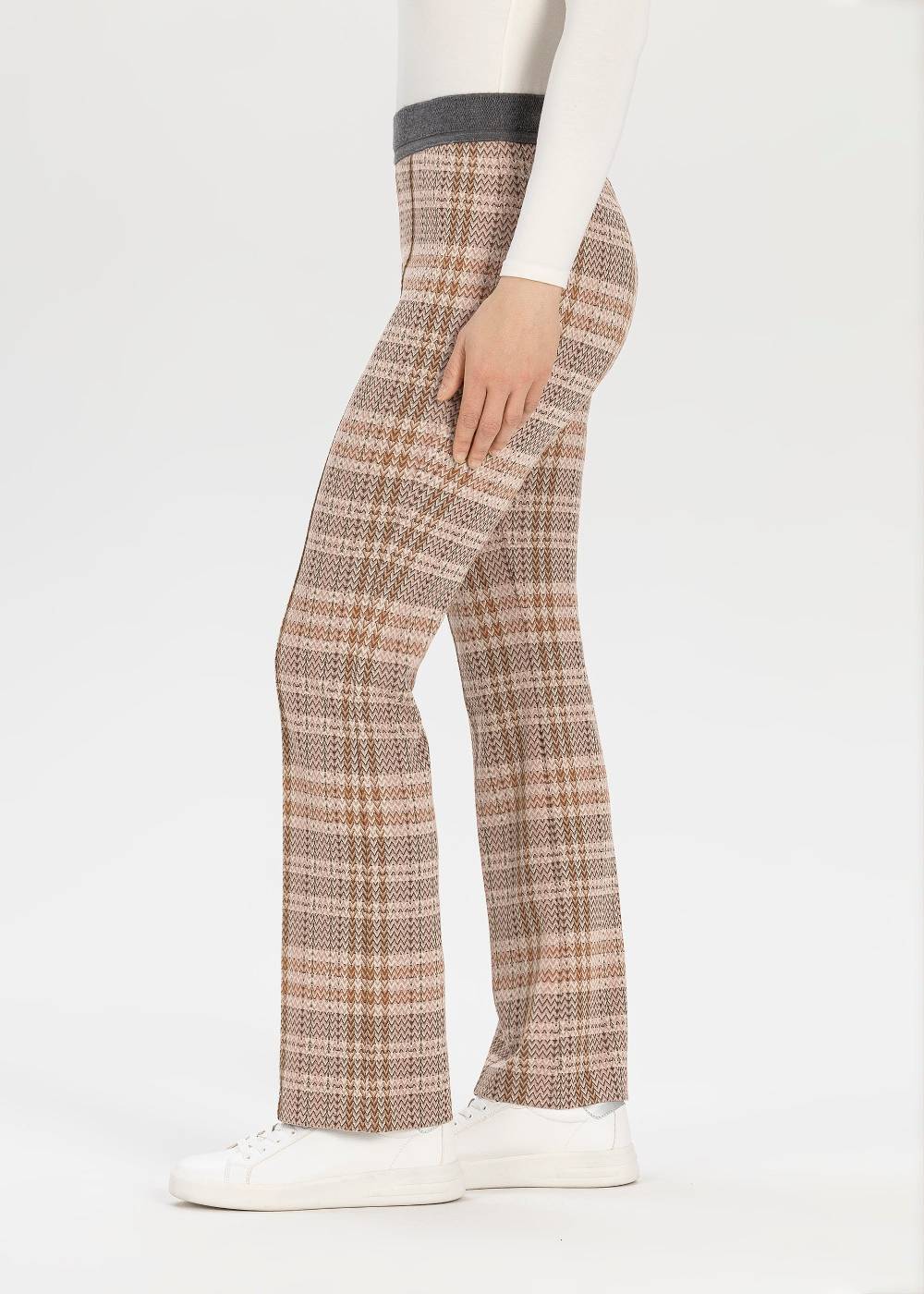 Stehmann Hose Pernille In Check Jersey Qualität