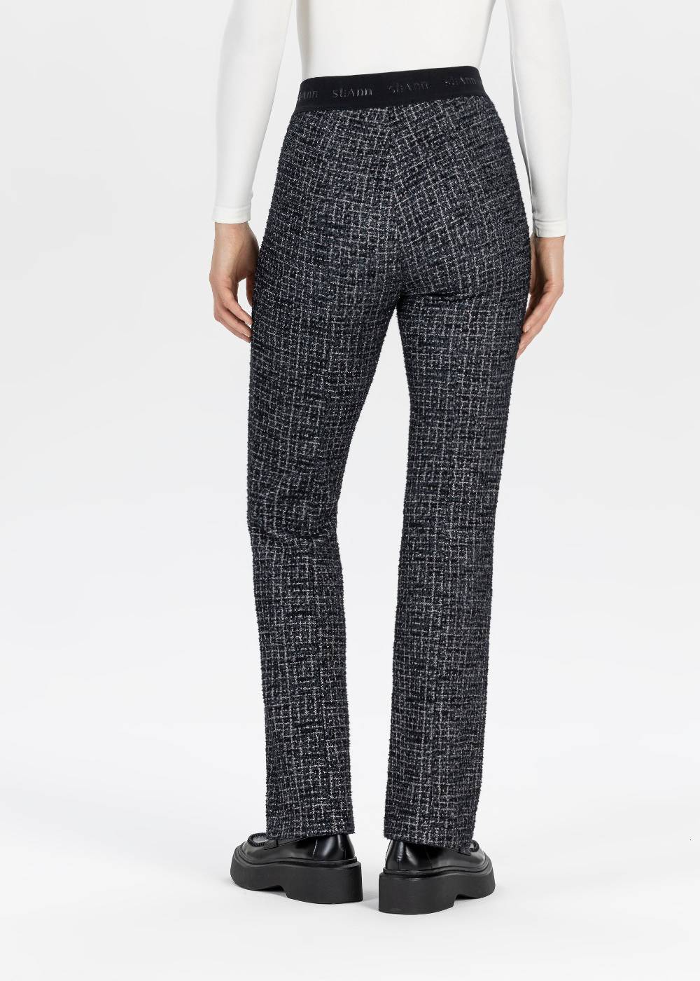 Stehmann Hose Pernille In Foiled Bouclé Qualität
