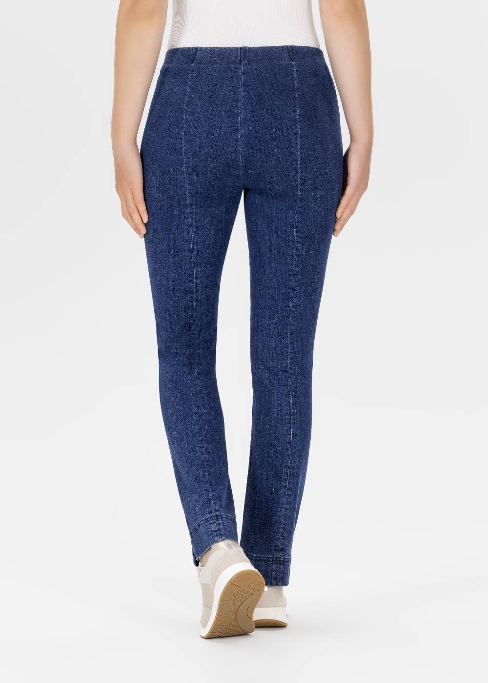 Stehmann Ina In Powerstretch-Denim Und 7/8-Länge