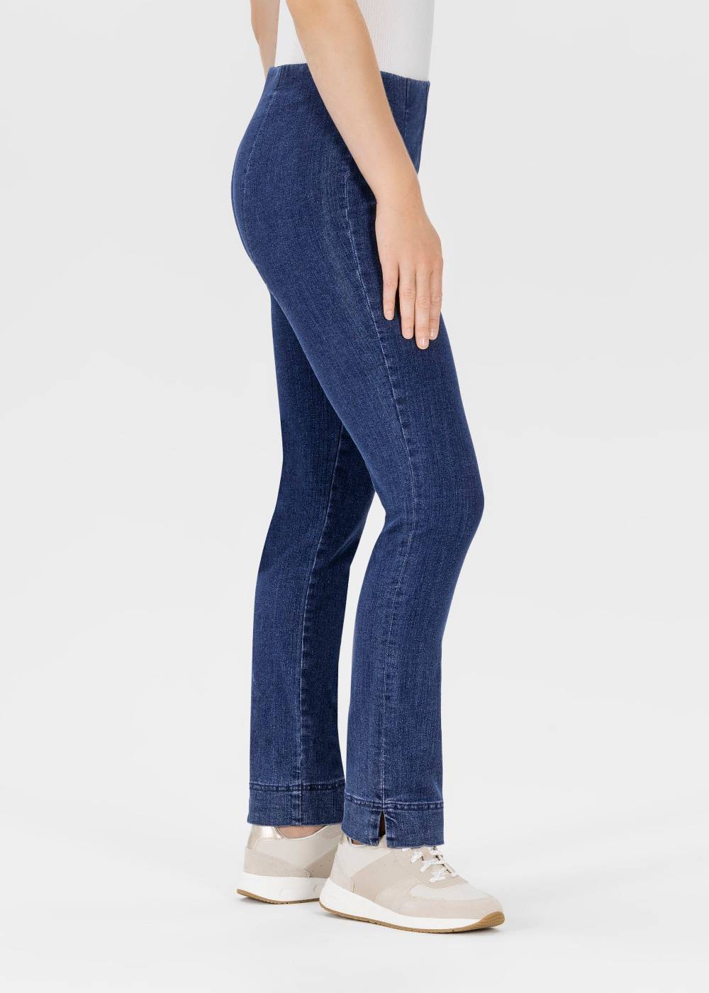 Stehmann Ina In Powerstretch-Denim Und 7/8-Länge