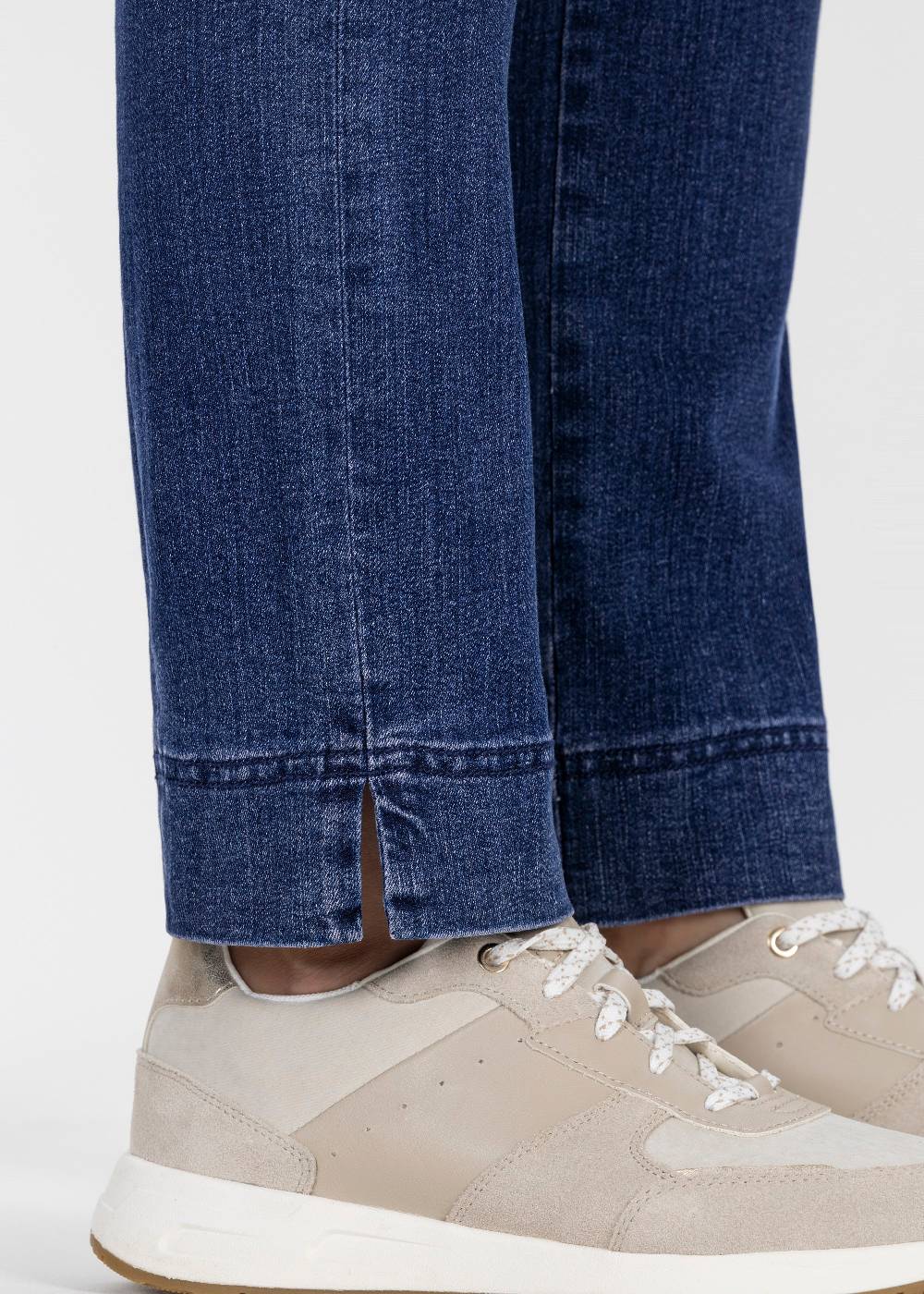 Stehmann Ina In Powerstretch-Denim Und 7/8-Länge