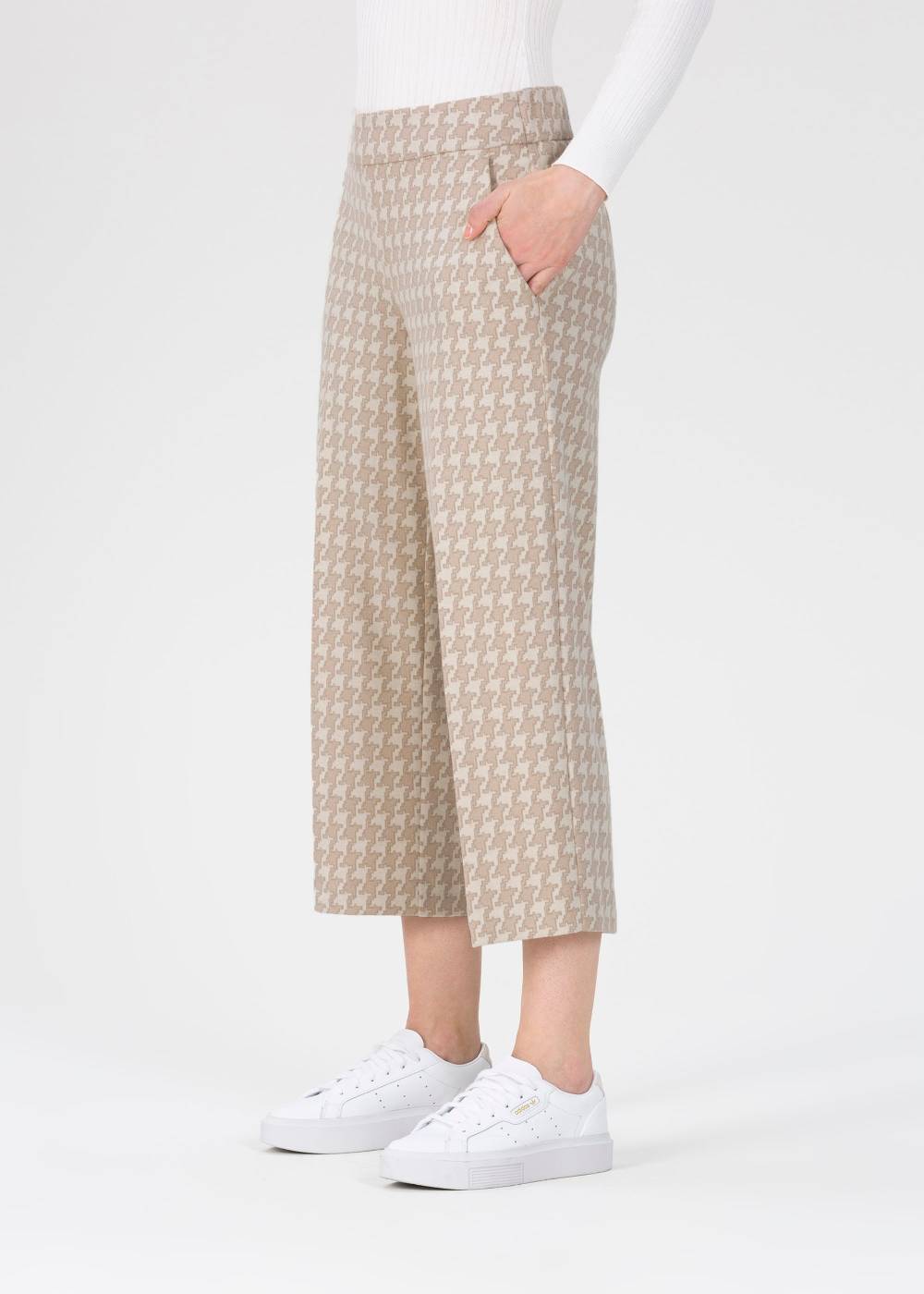 Stehmann Jersey-Culotte Hamatit In Pepita Style