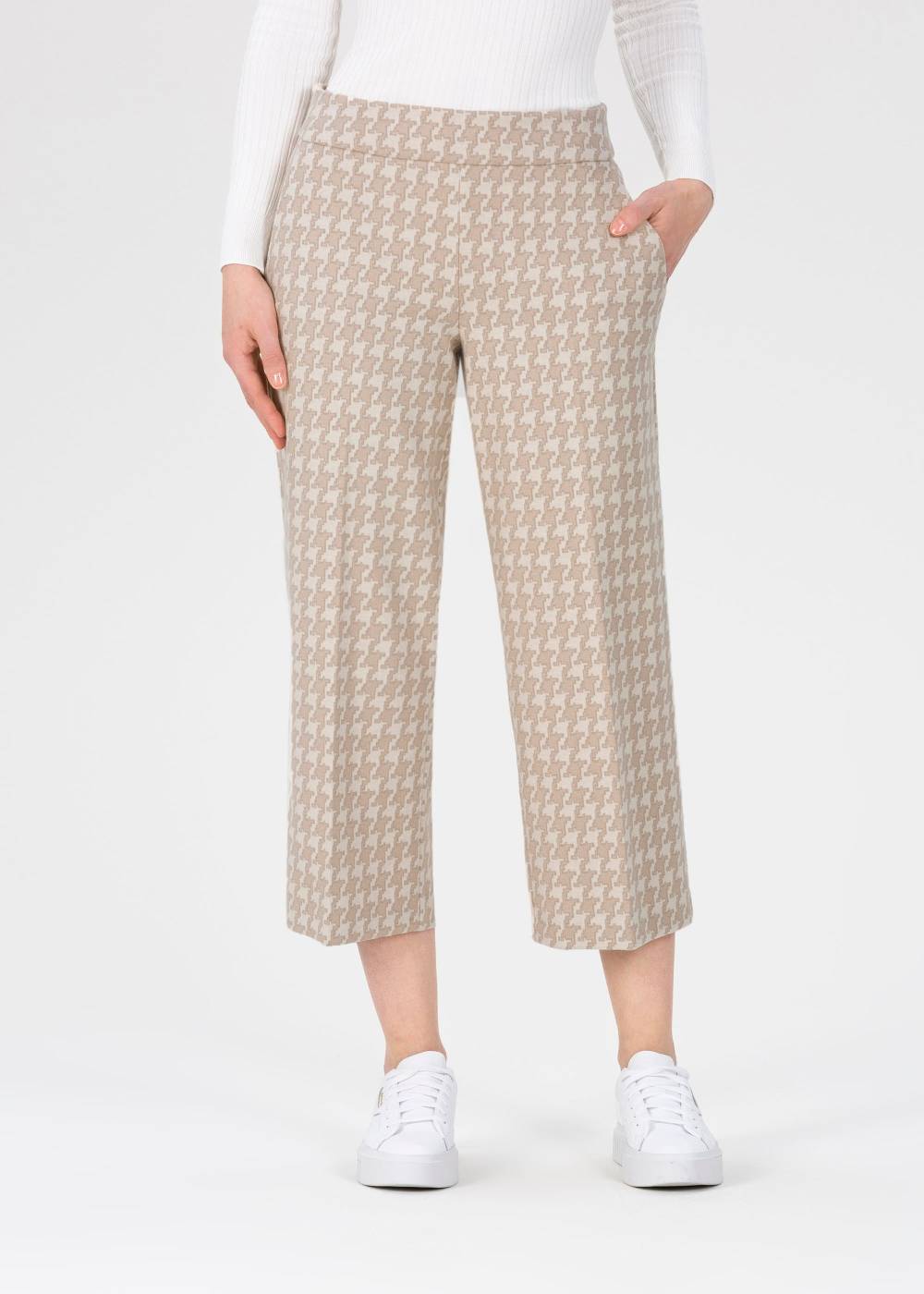 Stehmann Jersey-Culotte Hamatit in Pepita Style