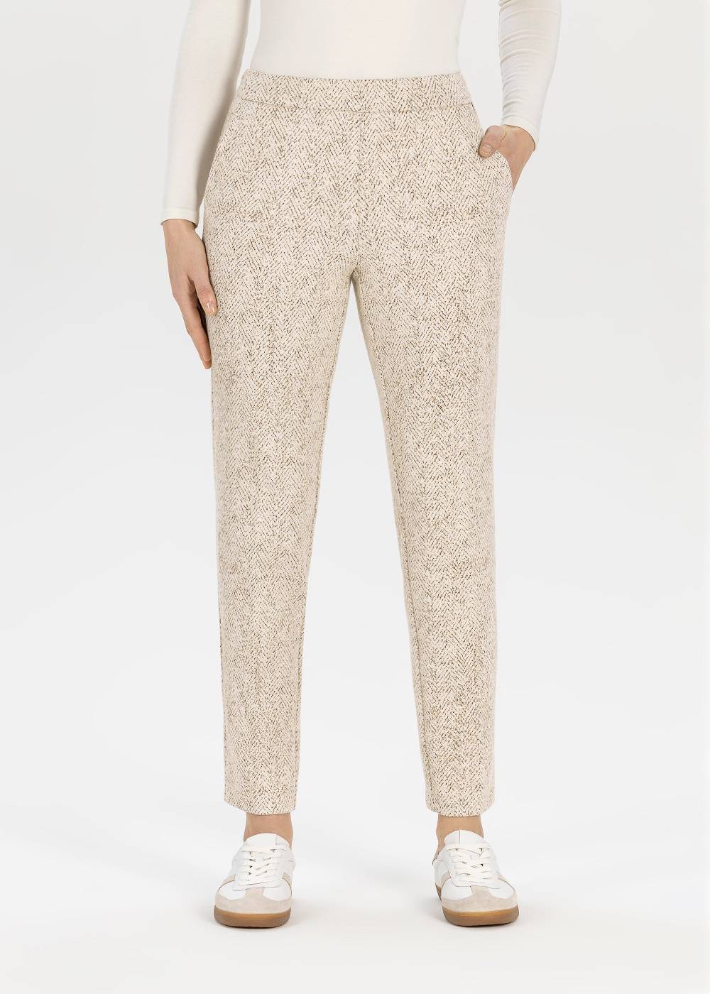 Stehmann Jogpants Messing in Stretch Qualität