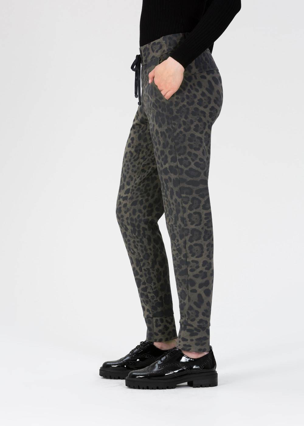Stehmann Leo Jogpants Roxana In Rib Jersey