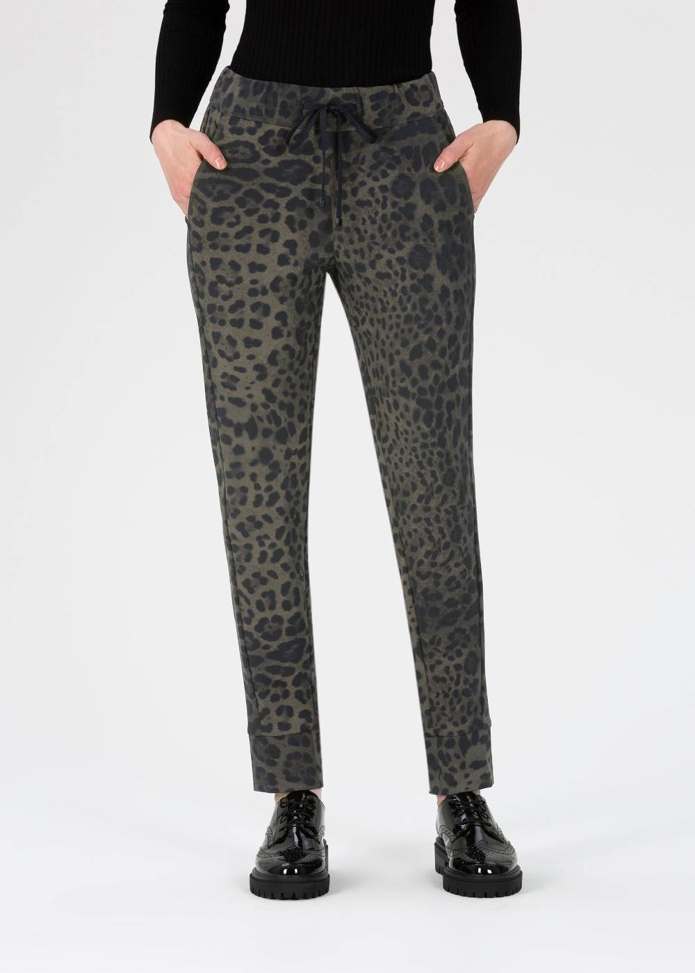 Stehmann Leo Jogpants Roxana in Rib Jersey