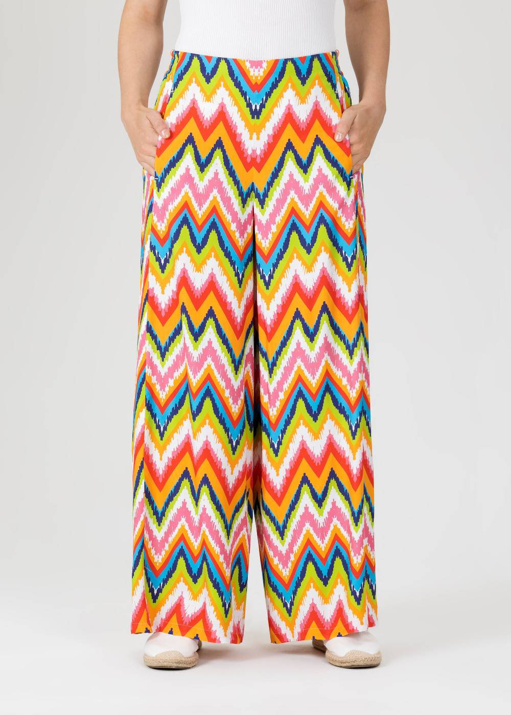 Stehmann Palazzohose Frieda in fließender Viskose