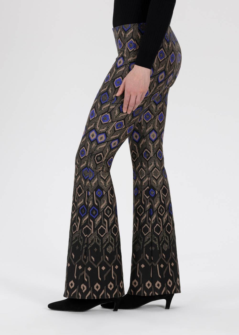 Stehmann Schlaghose Ebelyn In Glitter Jersey