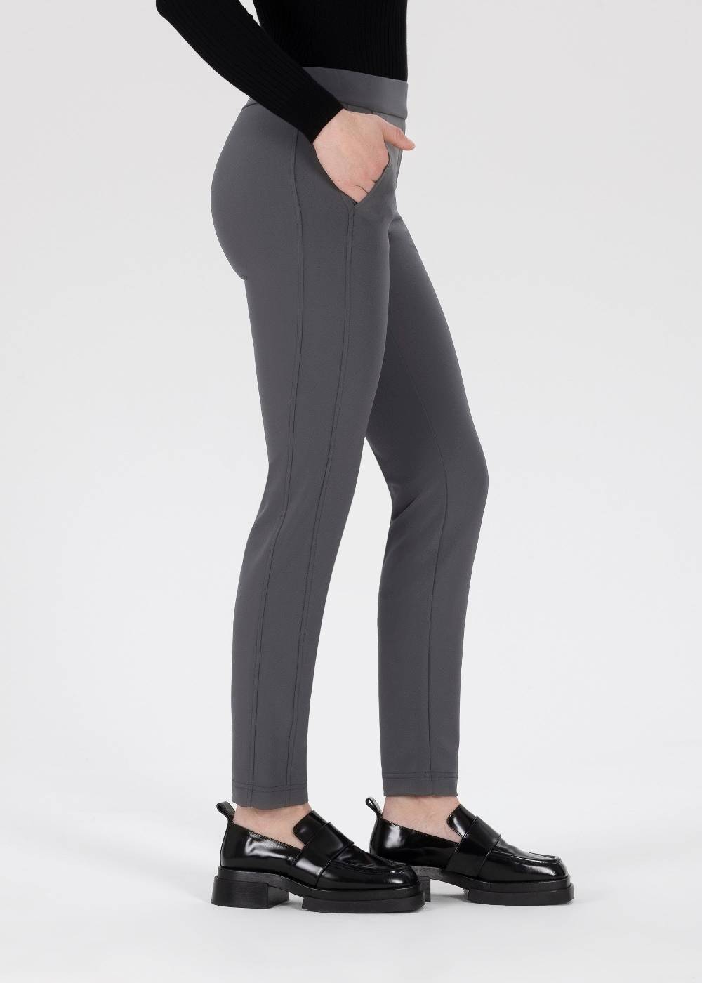 Stehmann Schmale Hose Memel In HighTec Bi-Stretch