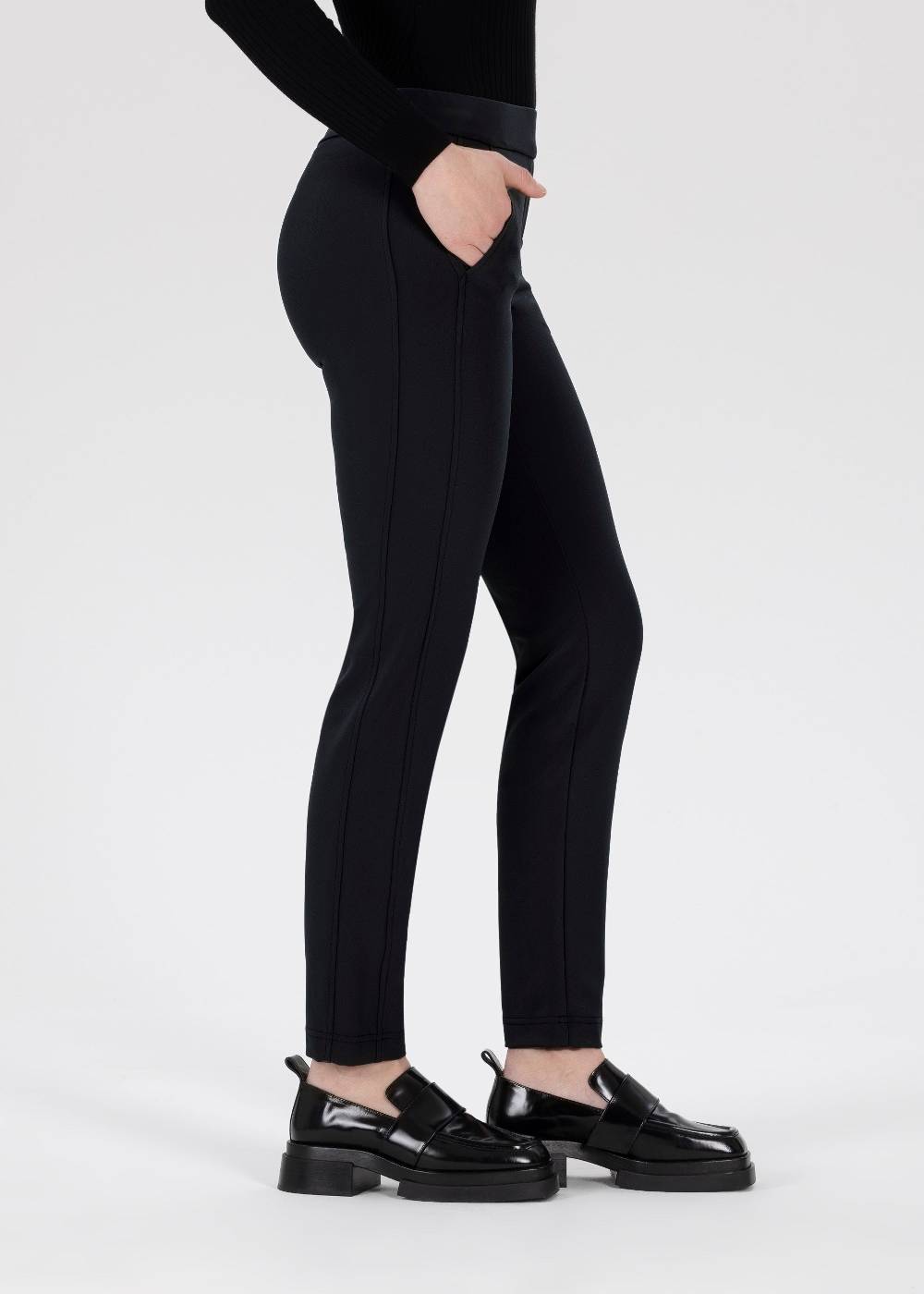 Stehmann Schmale Hose Memel In HighTec Bi-Stretch