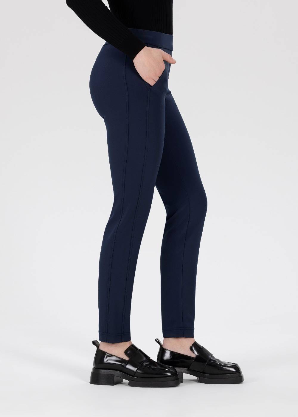 Stehmann Schmale Hose Memel In HighTec Bi-Stretch