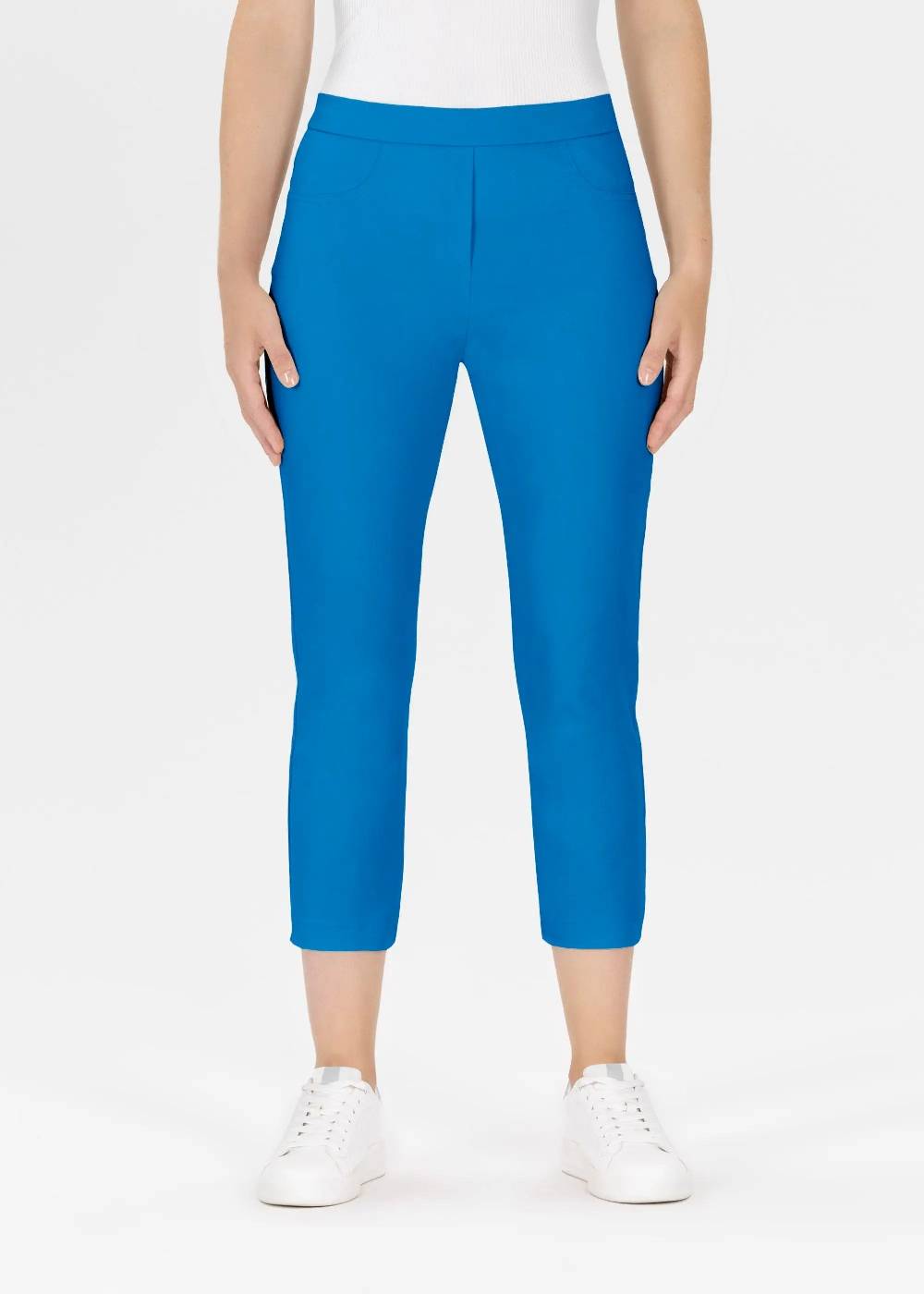 Stehmann Schmale Stretchhose Loli in 6/8-Länge