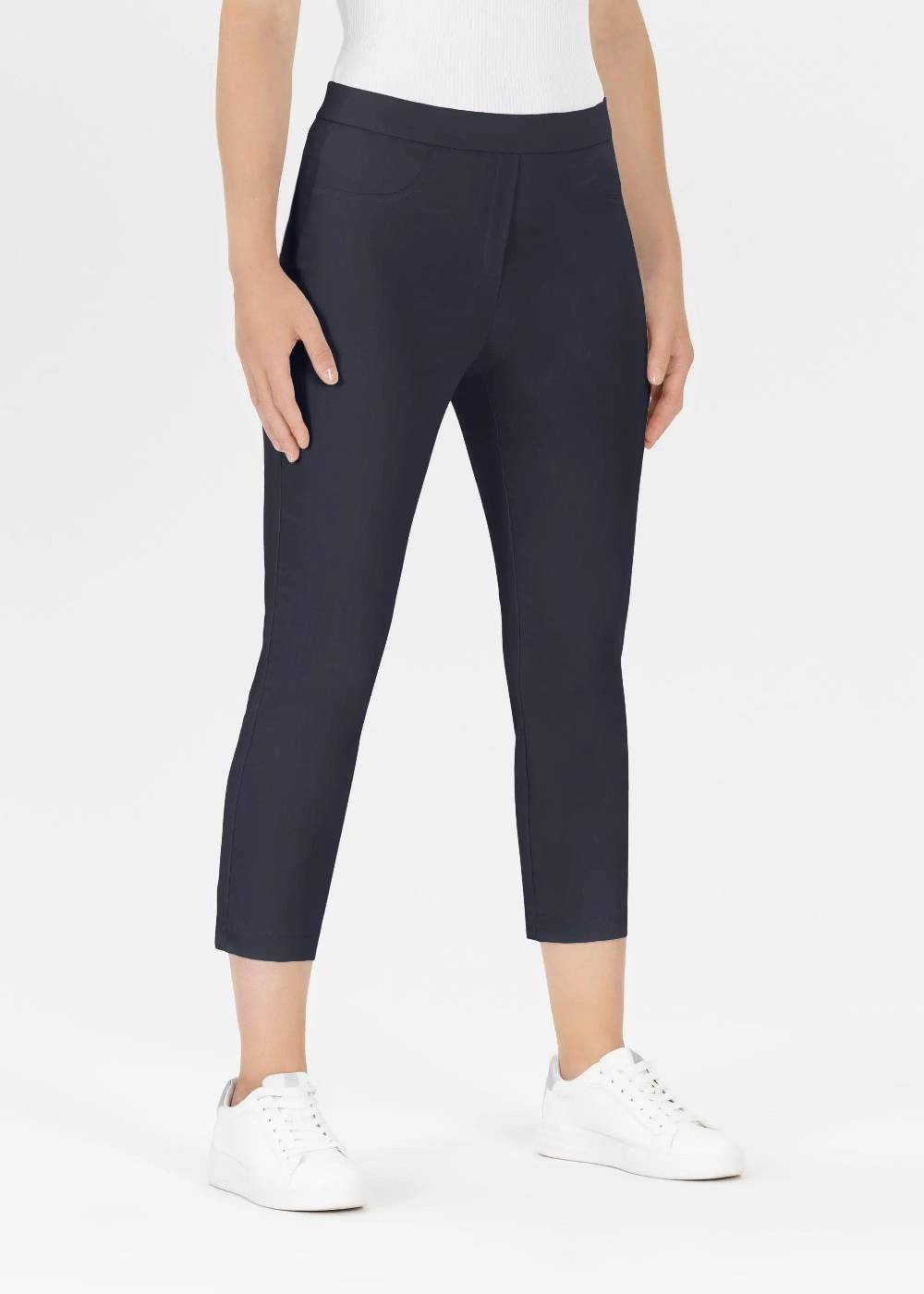 Stehmann Schmale Stretchhose Loli in 6/8-Länge