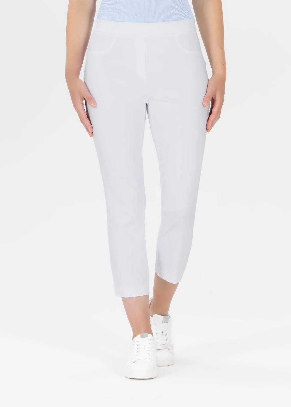 Stehmann Schmale Stretchhose Loli in 6/8-Länge