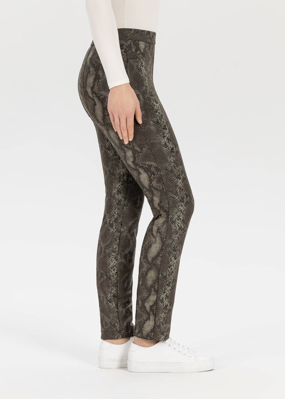 Stehmann Schmale Stretchhose Loli In 7/8-Länge