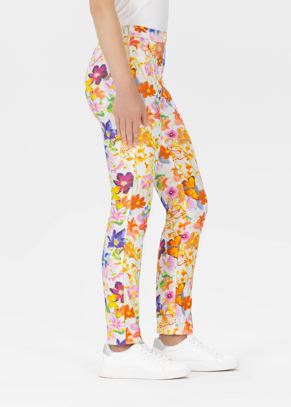 Stehmann Schmale Stretchhose Loli In 7/8-Länge