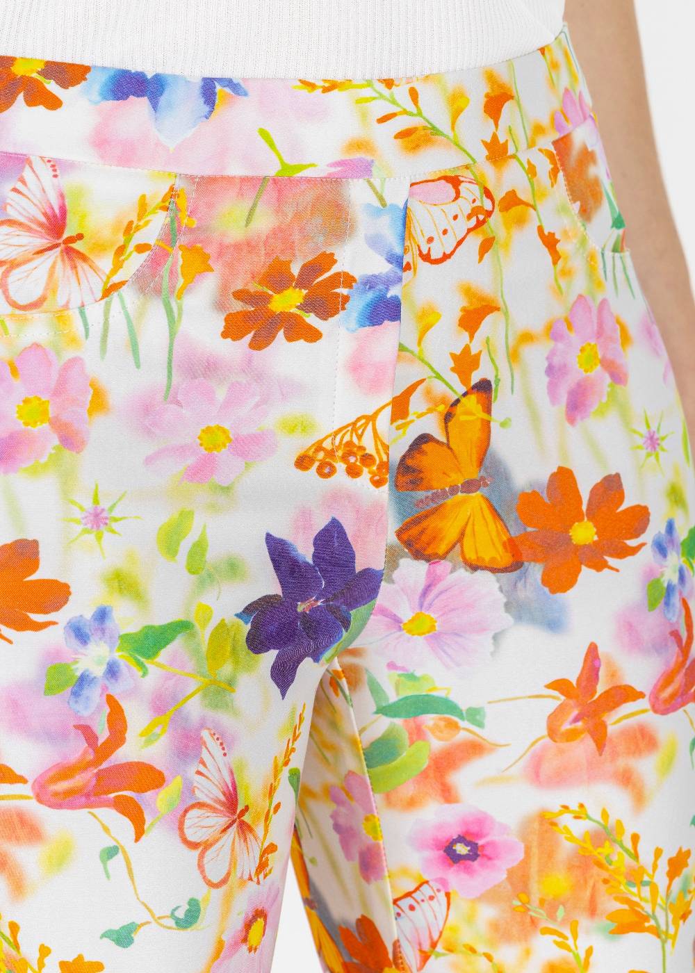 Stehmann Schmale Stretchhose Loli In 7/8-Länge