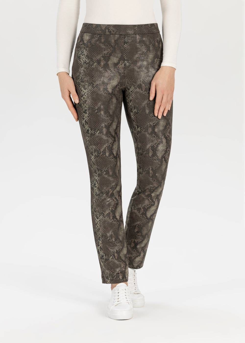 Stehmann Schmale Stretchhose Loli in 7/8-Länge