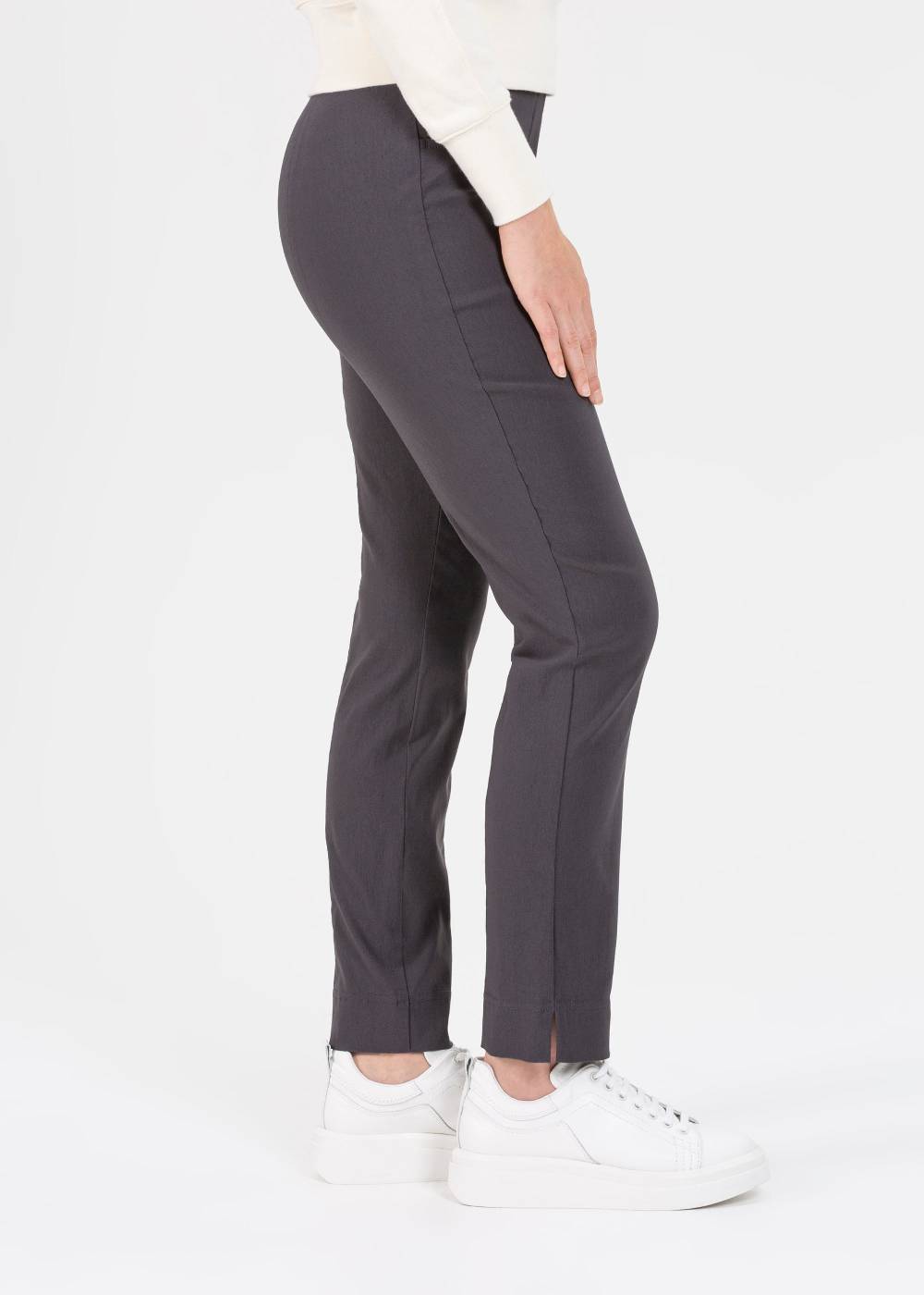 Stehmann Schmale Stretchhose Loli In Knöchellänge