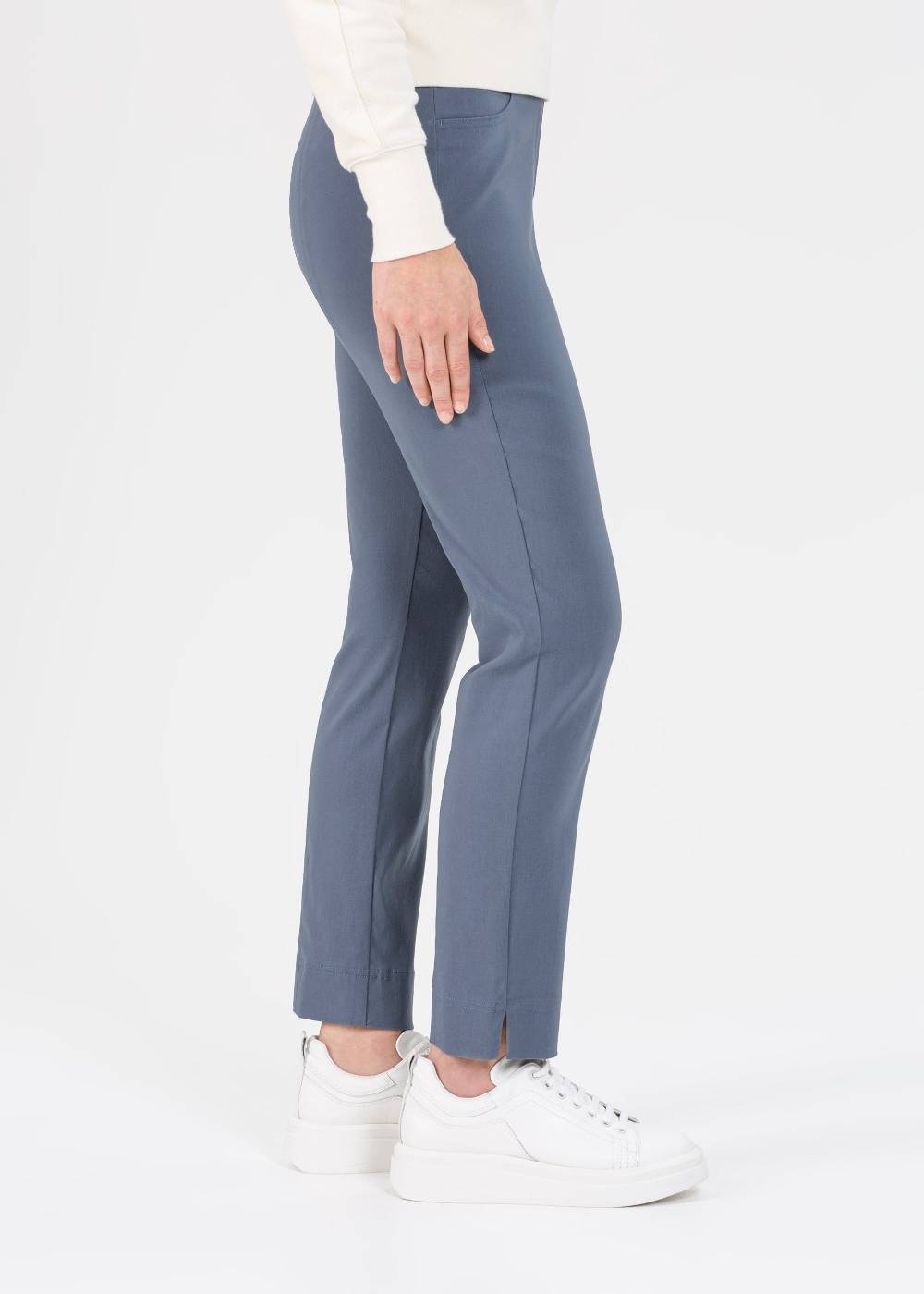 Stehmann Schmale Stretchhose Loli In Knöchellänge