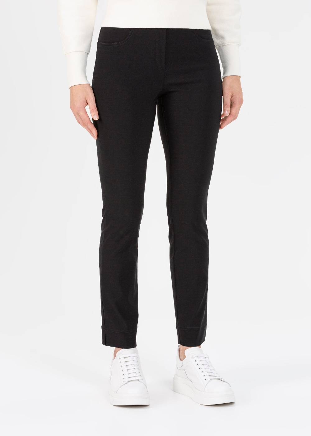 Stehmann Schmale Stretchhose Loli in Knöchellänge