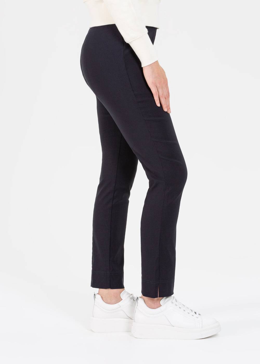 Stehmann Schmale Stretchhose Loli In Knöchellänge