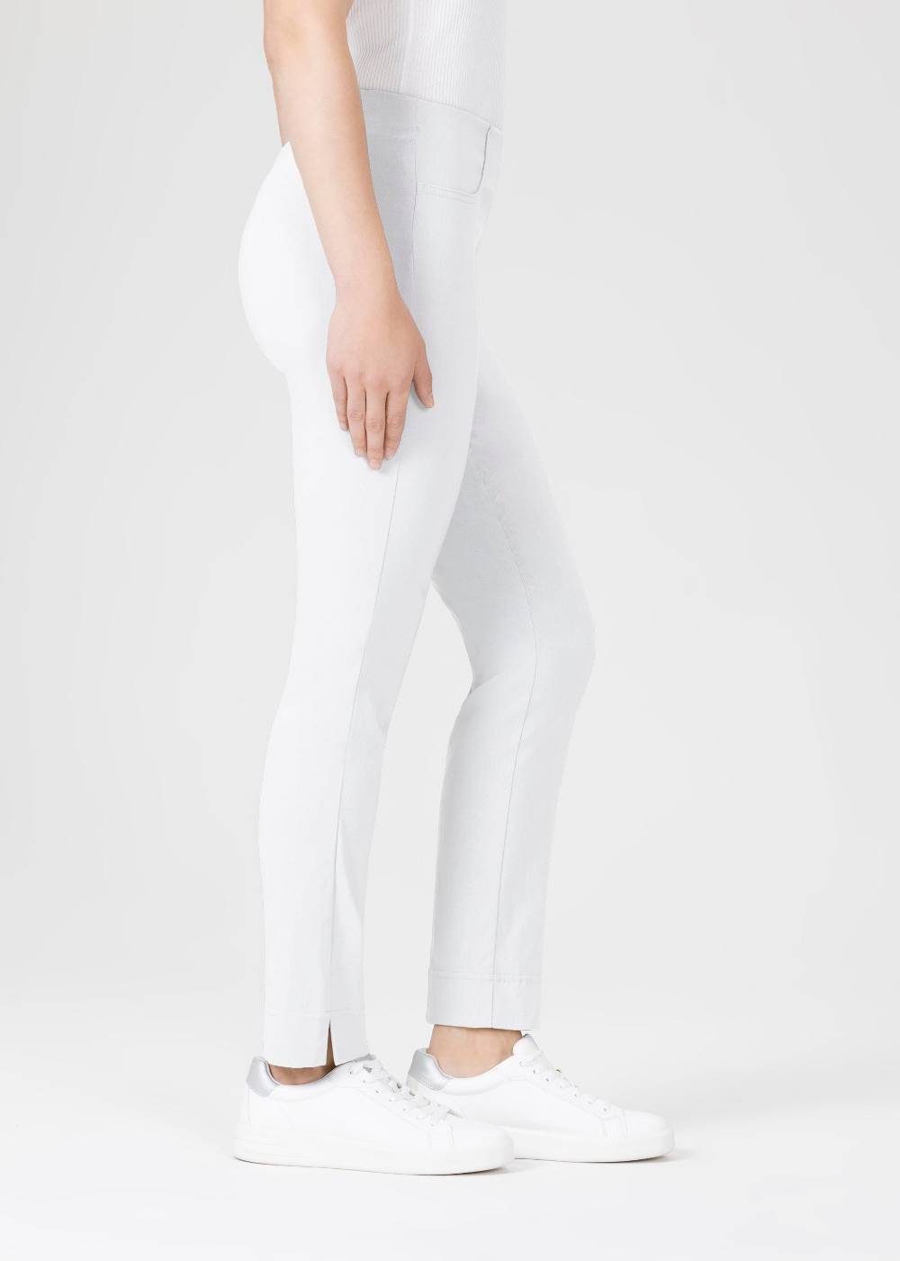 Stehmann Schmale Stretchhose Loli In Knöchellänge