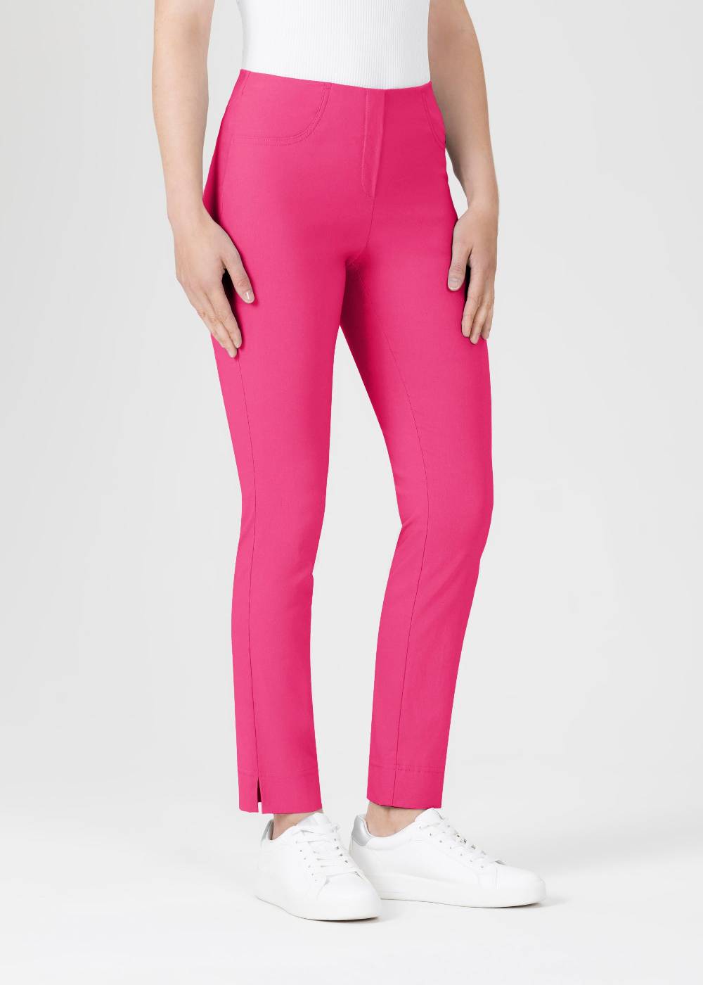 Stehmann Schmale Stretchhose Loli in Knöchellänge