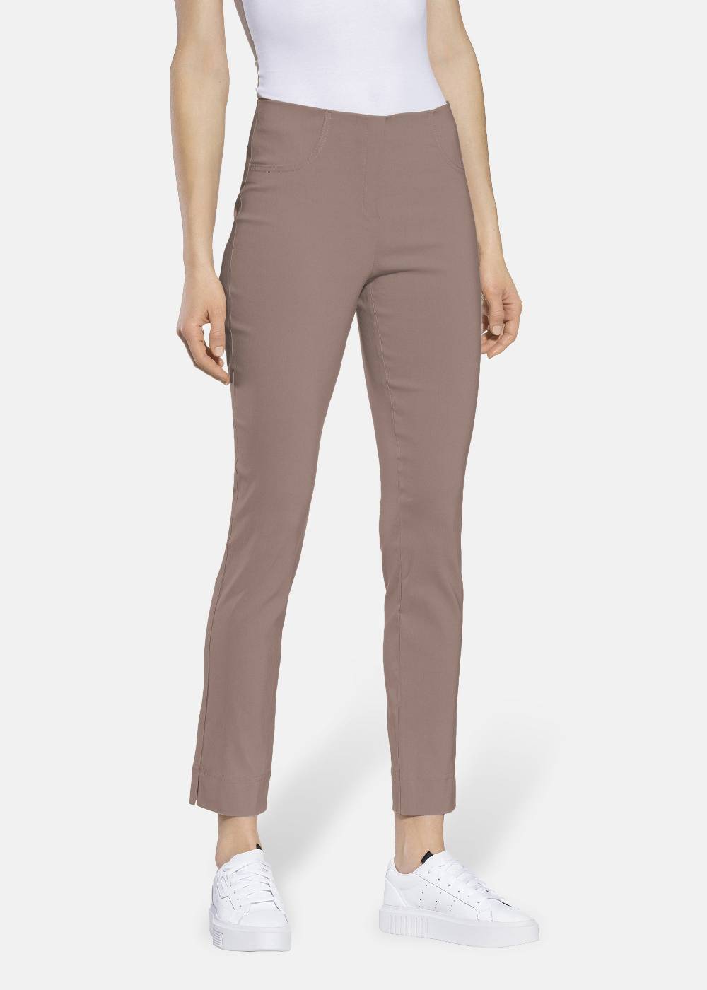 Stehmann Schmale Stretchhose Loli in Knöchellänge