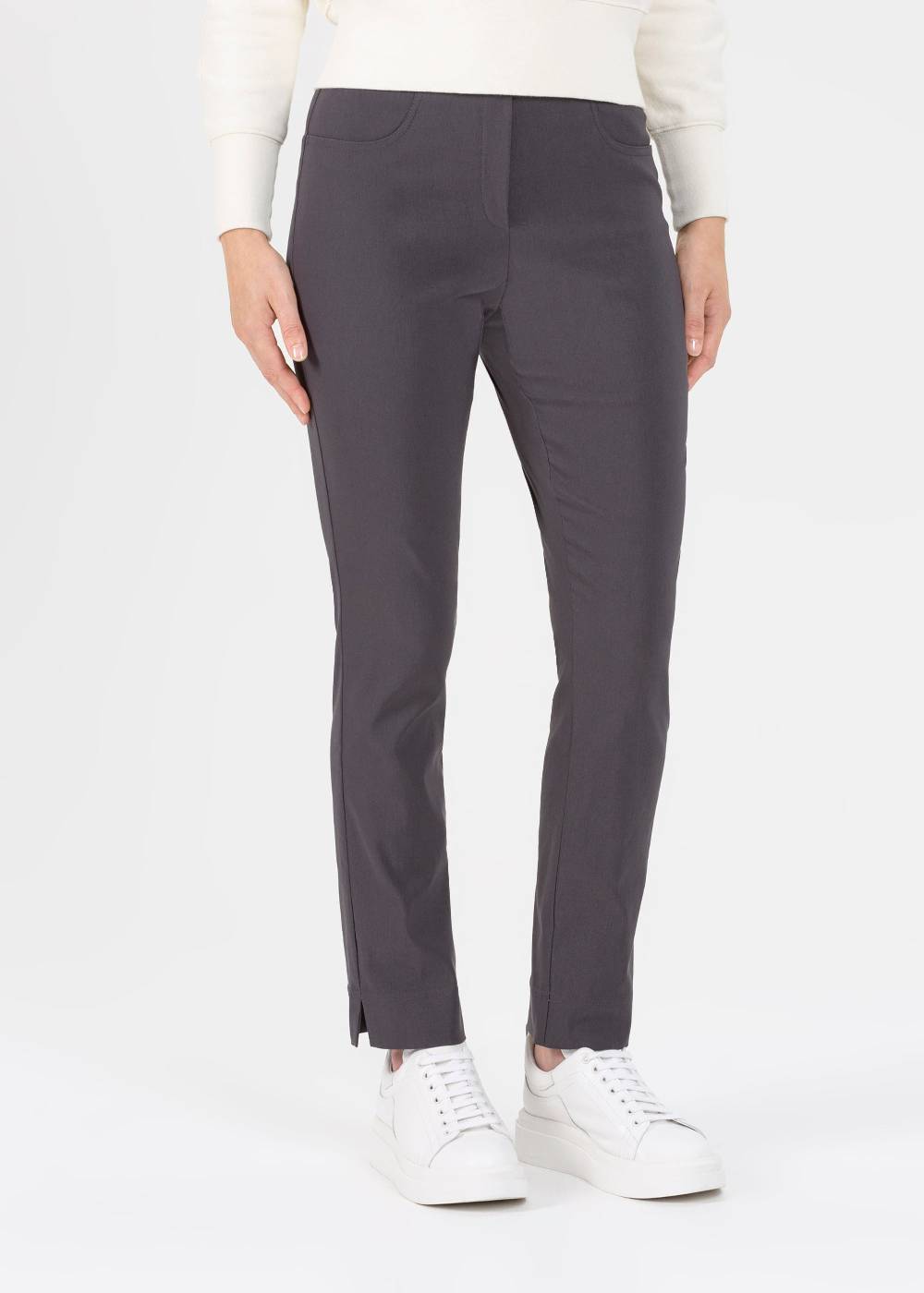 Stehmann Schmale Stretchhose Loli in Knöchellänge