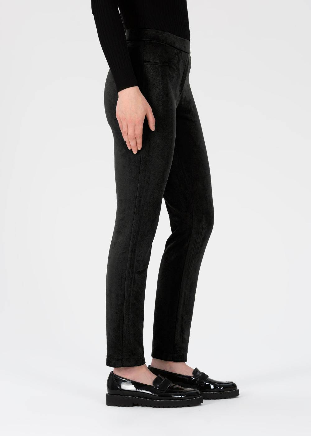 Stehmann Stretchhose Loli In Wildlederoptik