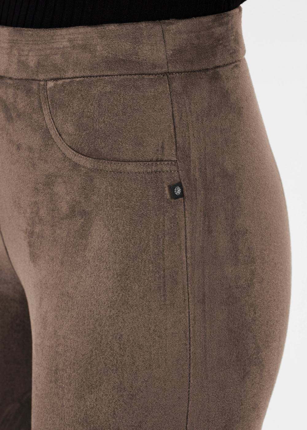 Stehmann Stretchhose Loli In Wildlederoptik