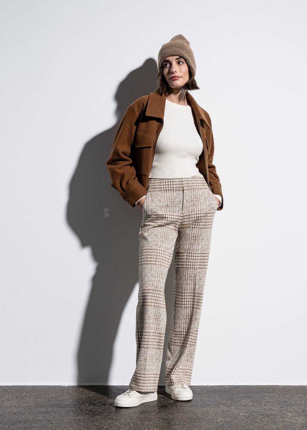 Stehmann Style Fenja In Glencheck Jersey Qualität