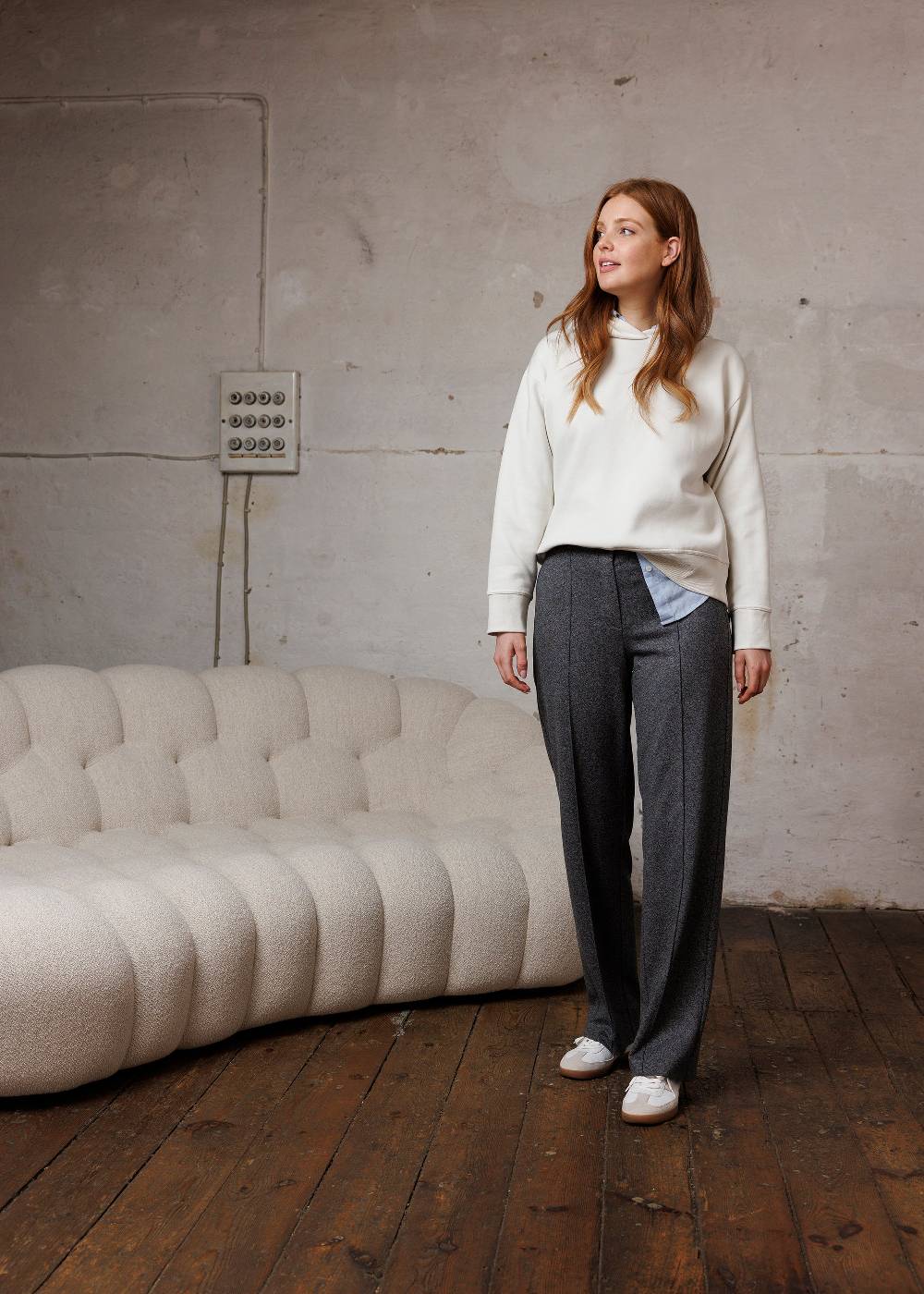 Stehmann Style Frisco In Tweed Jersey