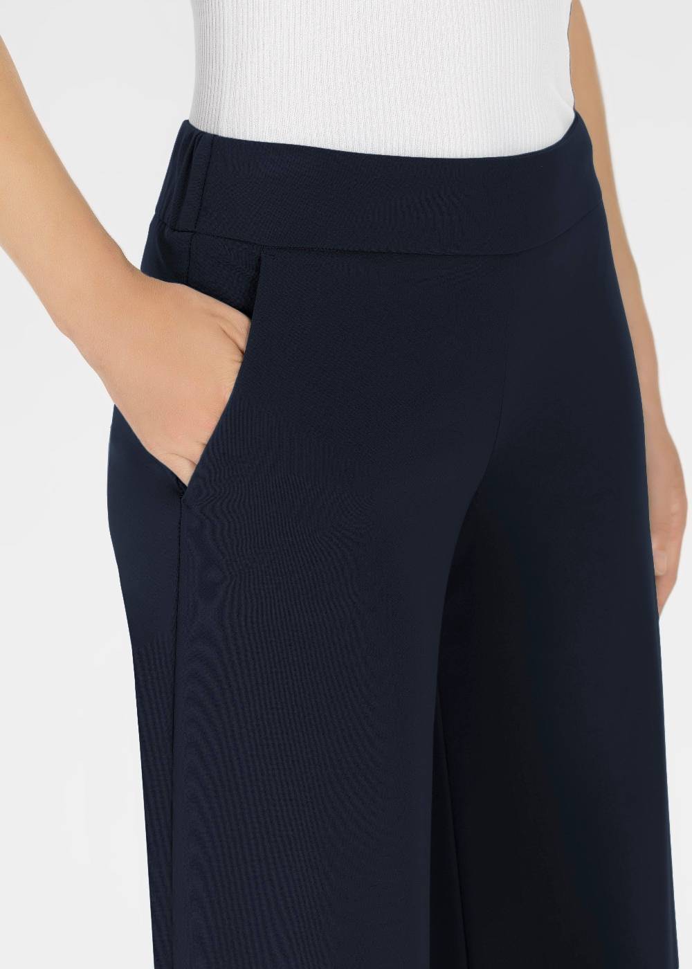 Stehmann Weite Hose Hamatit Aus Sommerjersey