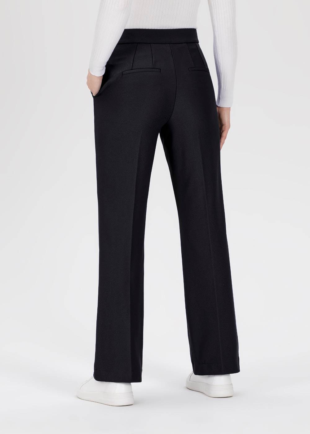 Stehmann Weite Hose Hellena In Weichem Rib Jersey