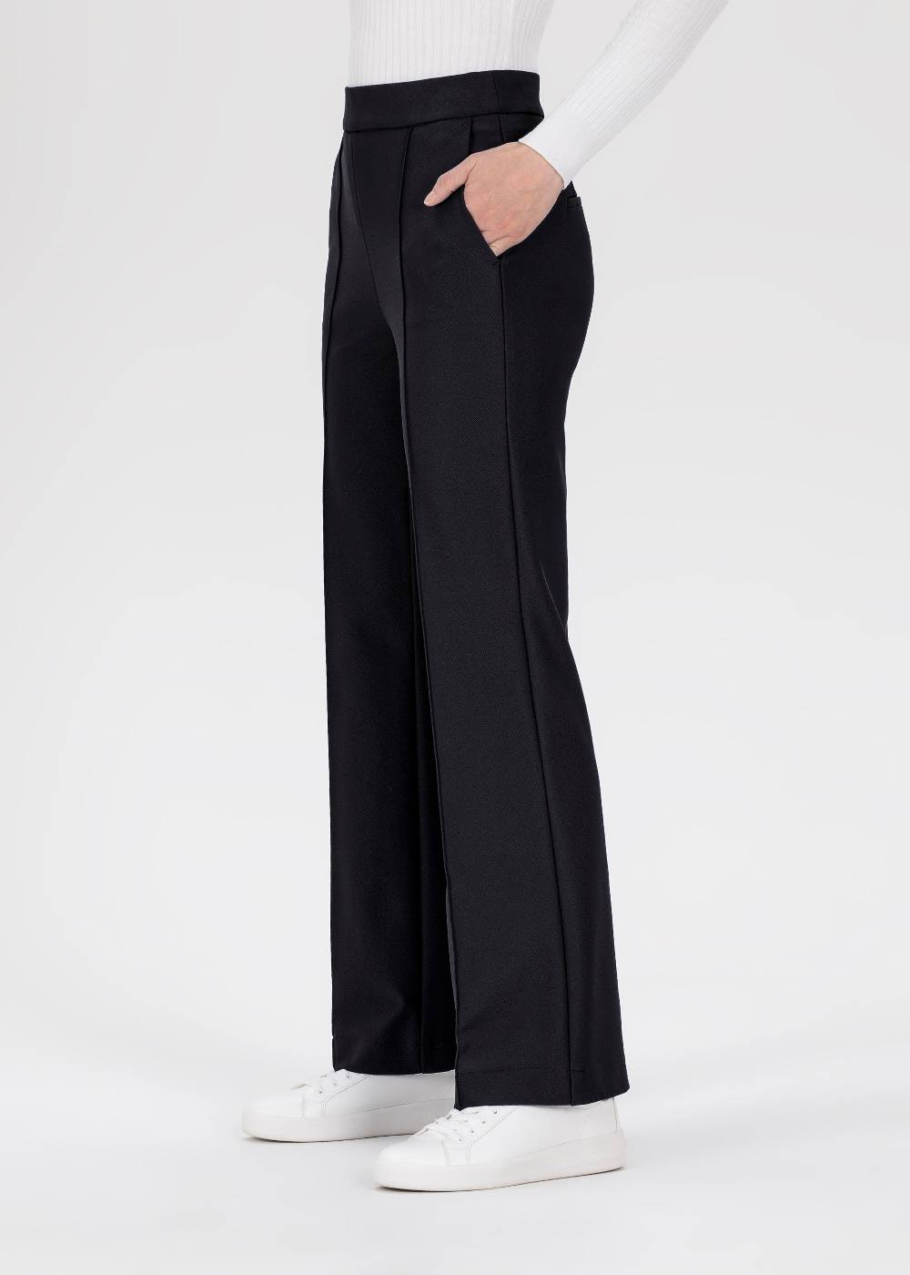 Stehmann Weite Hose Hellena In Weichem Rib Jersey