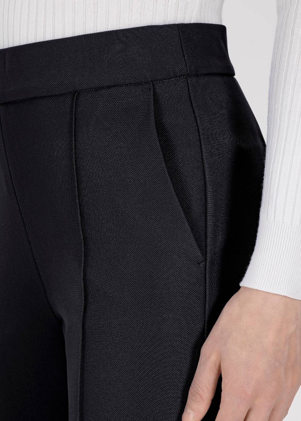 Stehmann Weite Hose Hellena In Weichem Rib Jersey