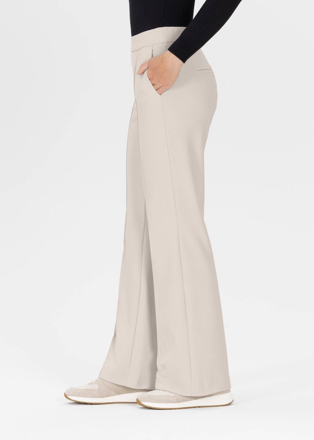 Stehmann Weite Hose Hellena In Weichem Rib Jersey