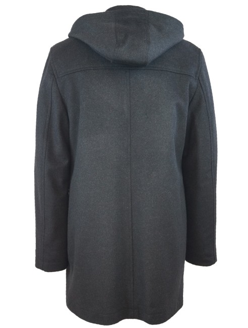 Steinbock Klassischer Duffle-Coat Mit Abknöpfbarer Kapuze Und Knebelknöpfen